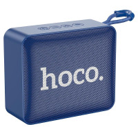 Bluetooth колонка Hoco BS51 Gold brick sports navy blue