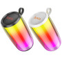 Bluetooth колонка Hoco HC18 Jumper colorful luminous white