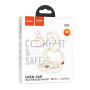Беспроводные Bluetooth наушники Hoco EA1 Spectrum milky white