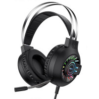 Проводные стерео наушники Hoco ESD04 black