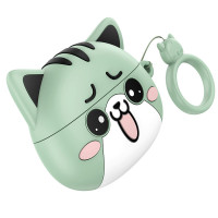 Беспроводные Bluetooth наушники Hoco EW48 Mint Cat mint