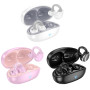 Беспроводные Bluetooth наушники Hoco EW57 Auspicious clip-on Pink fluff