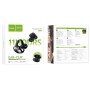 Беспроводные Bluetooth наушники Hoco EW57 Auspicious clip-on Galaxy black