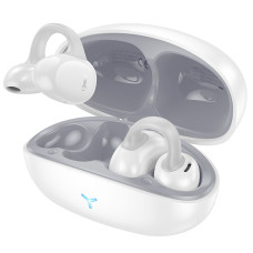 Беспроводные Bluetooth наушники Hoco EW57 Auspicious clip-on Ivory white
