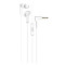 Проводные стерео наушники Hoco M72 with microphone white
