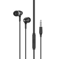 Проводные стерео наушники Hoco M76 black
