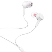 Проводные стерео наушники Hoco M78 with microphone white
