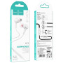 Проводные стерео наушники Hoco M78 with microphone white