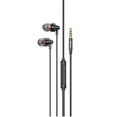 Дротові стерео навушники Hoco M90 black