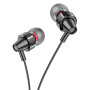 Дротові стерео навушники Hoco M90 black