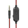 Проводные стерео наушники Hoco W103 Magic Tour Gaming black/red