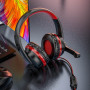 Проводные стерео наушники Hoco W103 Magic Tour Gaming black/red