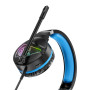 Проводные стерео наушники Hoco W104 Drift black/blue