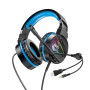Проводные стерео наушники Hoco W104 Drift black/blue