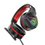 Проводные стерео наушники Hoco W104 Drift black/red