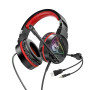 Проводные стерео наушники Hoco W104 Drift black/red