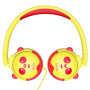 Проводные наушники HOCO W31 Childrens yellow/red