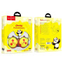 Проводные наушники HOCO W31 Childrens yellow/red