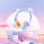 Проводные наушники Hoco W36 Cat ear dream blue
