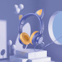 Проводные наушники Hoco W36 Cat ear midnight blue