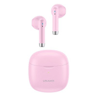 Бездротові Bluetooth навушники Usams IA04 BT 5.0 pink