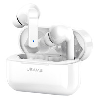 Беспроводные Bluetooth наушники Usams LY06 ANC BT5.0 white