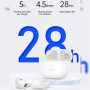 Бездротові Bluetooth навушники Usams NX10 BT 5.2 white