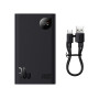 Портативное зарядное устройство Power Bank Baseus Adaman2 Metal Digital Display 20000 mAh 30W black