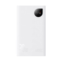 Портативний зарядний пристрій Power Bank Baseus Adaman2 Metal Digital Display 20000 mAh 30W white