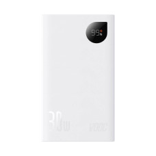 Портативний зарядний пристрій Power Bank Baseus Adaman2 Metal Digital Display 20000 mAh 30W white