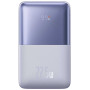 Портативний зарядний пристрій Power Bank Baseus Bipow Pro Digital Display 20000 mAh 22.5W purple