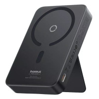 Портативний зарядний пристрій Power Bank Baseus MagPro Magnetic Bracket 20W 5000 mAh з MagSafe black