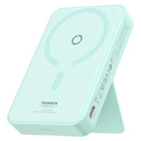 Портативний зарядний пристрій Power Bank Baseus MagPro Magnetic Bracket 20W 5000 mAh з MagSafe blue