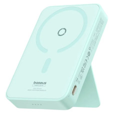 Портативний зарядний пристрій Power Bank Baseus MagPro Magnetic Bracket 20W 5000 mAh з MagSafe blue