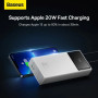 Портативний зарядний пристрій Power Bank Baseus Star-Lord Digital Display 20000 mAh 22.5W white