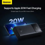 Портативний зарядний пристрій Power Bank Baseus Star-Lord Digital Display 30000 mAh 22.5W black