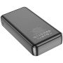 Портативное зарядное устройство Power Bank Hoco J100A 20000 mAh black