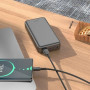 Портативное зарядное устройство Power Bank Hoco J100A 20000 mAh black