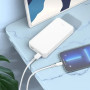 Портативное зарядное устройство Power Bank Hoco J100A 20000 mAh white