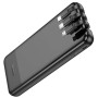 Портативное зарядное устройство Power Bank Hoco J114 Charger with cable 10000 mAh black