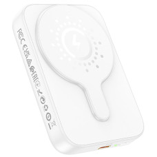 Портативное зарядное устройство Power Bank Hoco J117A Esteem PD20W 10000 mAh з MagSafe white
