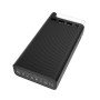 Портативное зарядное устройство Power Bank Hoco J62 30000 mAh black с фонариком