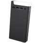 Портативное зарядное устройство Power Bank Hoco J62 30000 mAh black с фонариком