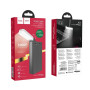 Портативное зарядное устройство Power Bank Hoco J62 30000 mAh black с фонариком