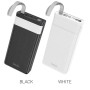 Портативное зарядное устройство Power Bank Hoco J73 30000 mAh black с фонариком