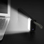 Портативное зарядное устройство Power Bank Hoco J73 30000 mAh black с фонариком