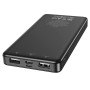 Портативное зарядное устройство Power Bank Hoco J84 "Cool plug” 10000 mAh black