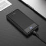 Портативное зарядное устройство Power Bank Hoco J84 "Cool plug” 10000 mAh black