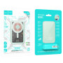Портативное зарядное устройство Power Bank Hoco Q14 Ice Crystal PD20W 5000 mAh з MagSafe green
