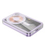 Портативное зарядное устройство Power Bank Hoco Q14 Ice Crystal PD20W 5000 mAh з MagSafe purple
